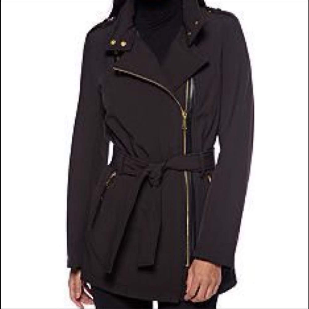 Barely worn Michael Kors belted coat